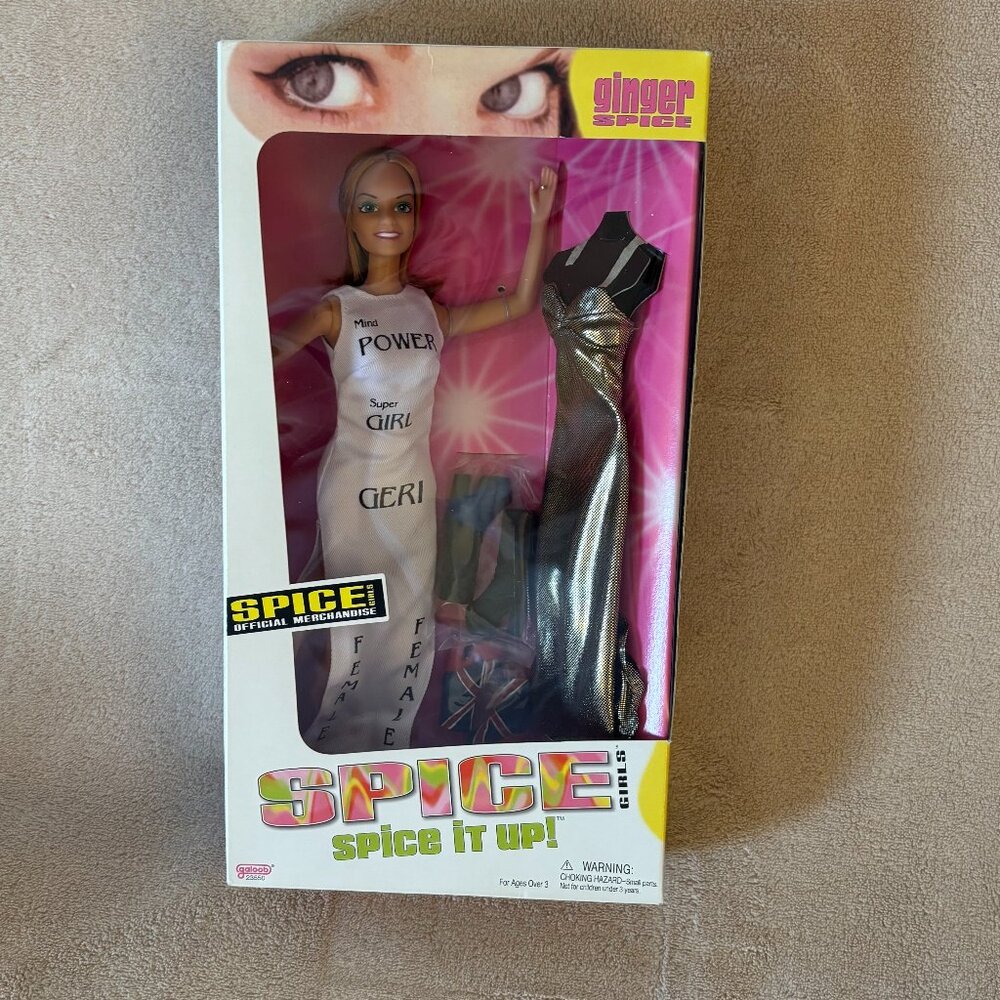 SPICE GIRLS "SPICE IT UP" GINGER SPICE DOLL for Age 3+ Years